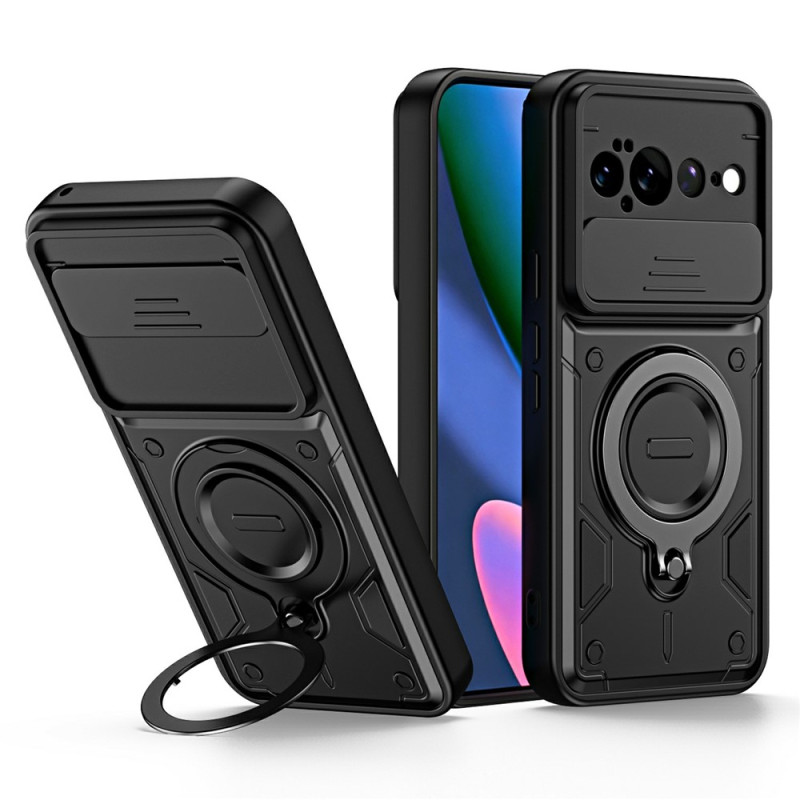 Robuuste Google Pixel 11 Pro XL-hoes met standaard en camerabescherming