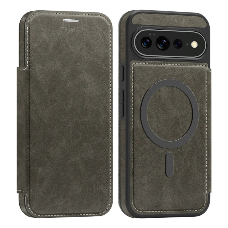Magnetische flipcover voor Google Pixel 11 Pro XL in leerlook