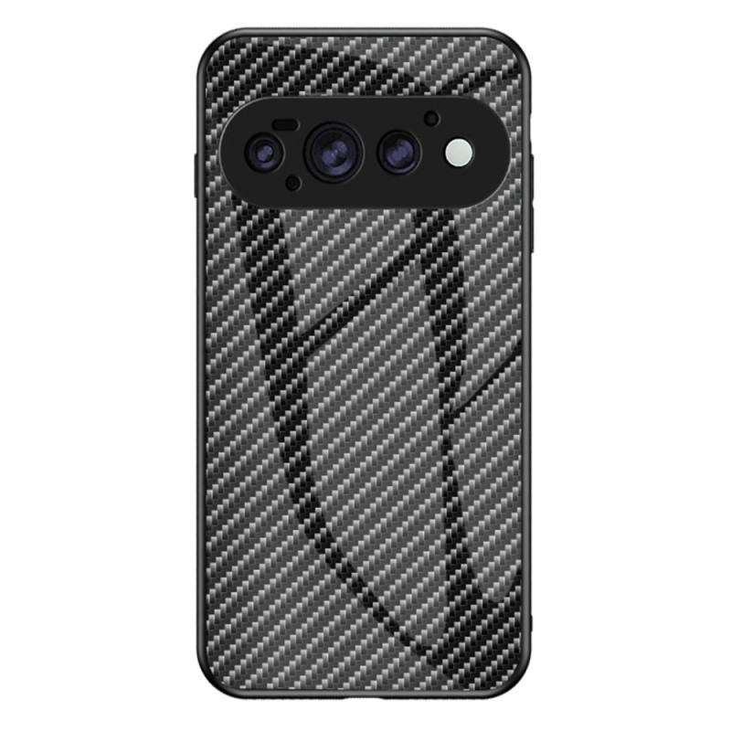 Google Pixel 11 Pro XL-hoesje van gehard glas en koolstofvezel