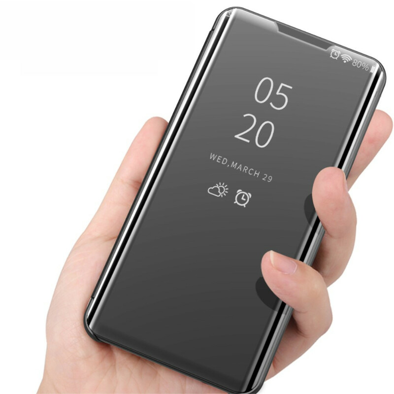 Bekijk Cover Samsung Galaxy Note 10 Spiegel en Kunstleer