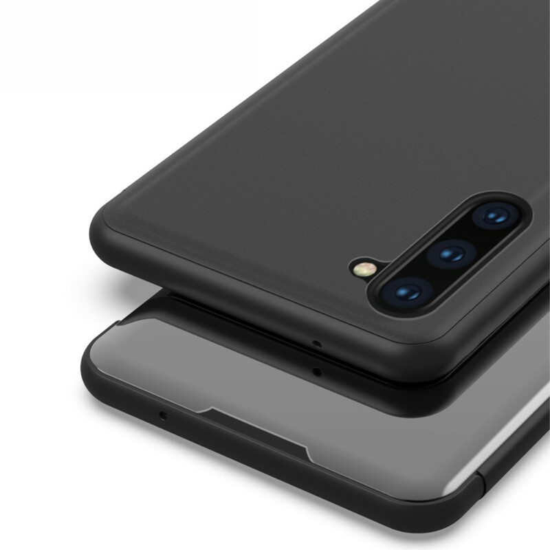 Bekijk cover Samsung Galaxy Note 10 Spiegel en Kunstleer