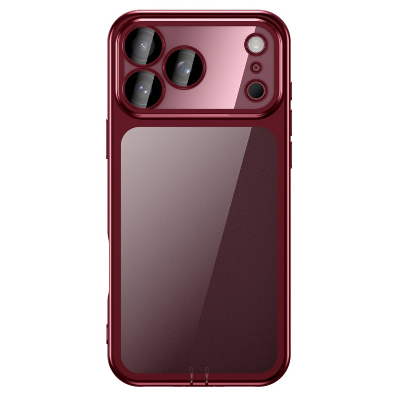 Metallic iPhone 18 Pro / 17 Pro-hoesje met camerabescherming
