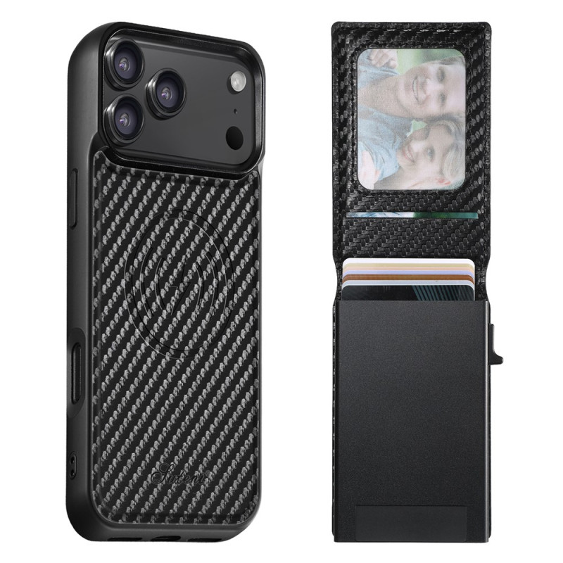 iPhone 18 Pro Max / 17 Pro Max-hoesje met magnetische, afneembare kaarthouder