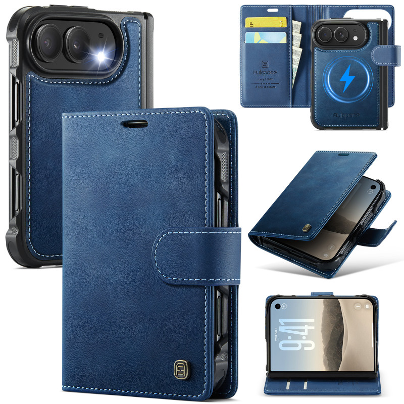 2-in-1 iPhone-hoesje met magnetische portemonnee en standaard