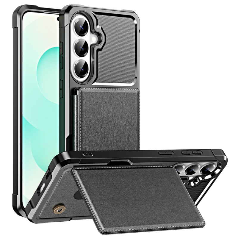 Samsung Galaxy A18 4G / A17 4G / 5G-hoesje met kaarthouder, standaard en verstevigde hoeken