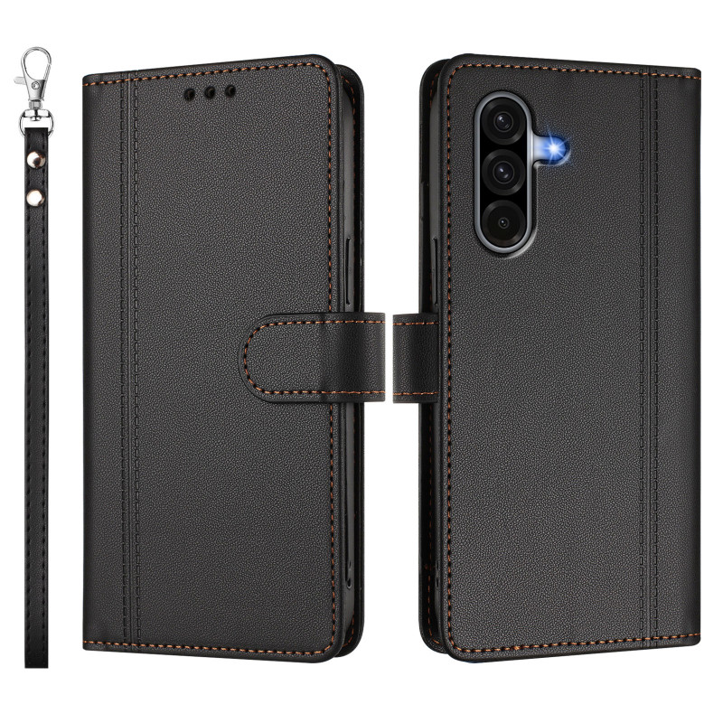 Hoesje voor Samsung Galaxy A18 4G / A17 4G / 5G, portemonnee met 9 kaarthouders
