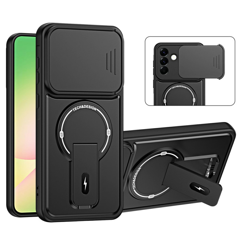 Schokbestendige hoes voor Samsung Galaxy A18 4G / A17 4G / 5G met cameraplankje en houder