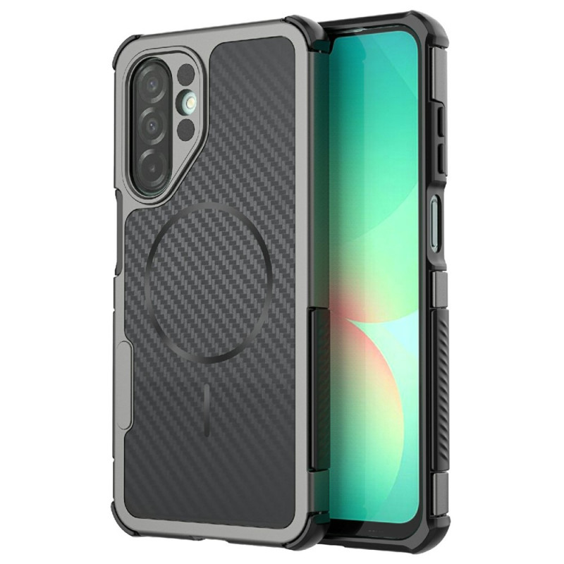 Samsung Galaxy A18 4G / A17 4G / 5G-hoesje met magnetische sluiting en verstevigde hoeken