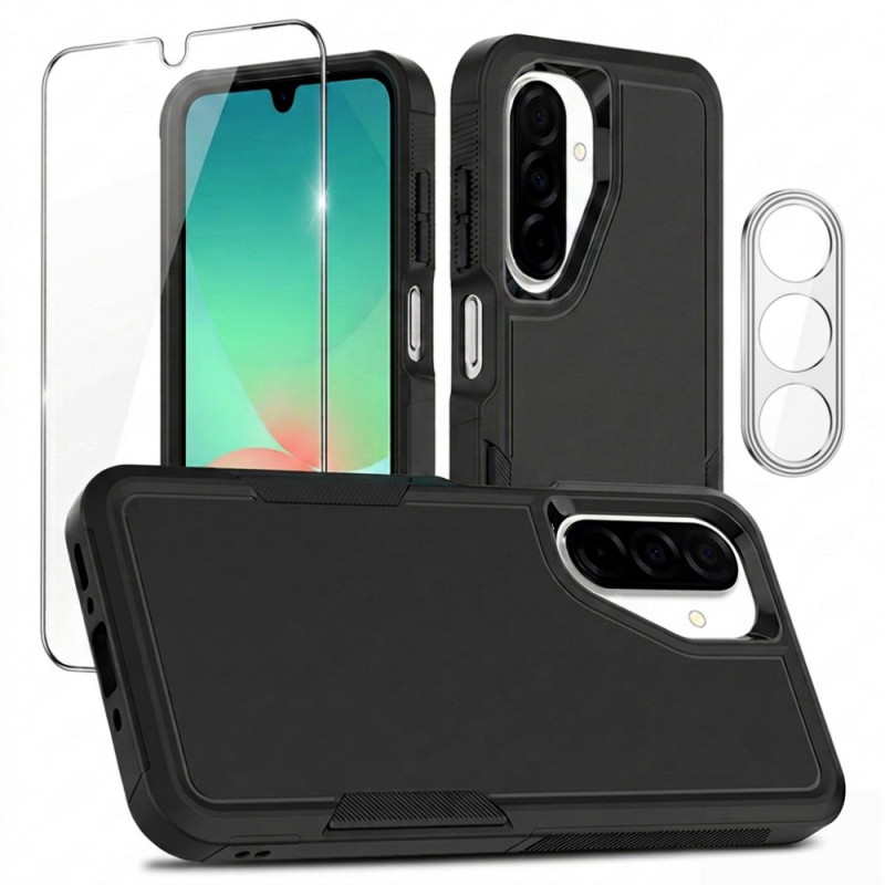 Antisliphoes voor Samsung Galaxy A18 4G / A17 4G / 5G met schermglas en camerabescherming