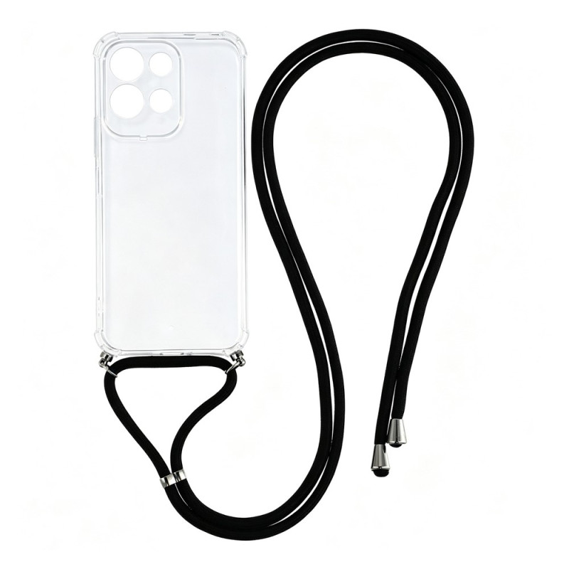 Doorzichtige hoes met koord voor de Xiaomi Redmi 17 5G / 4G