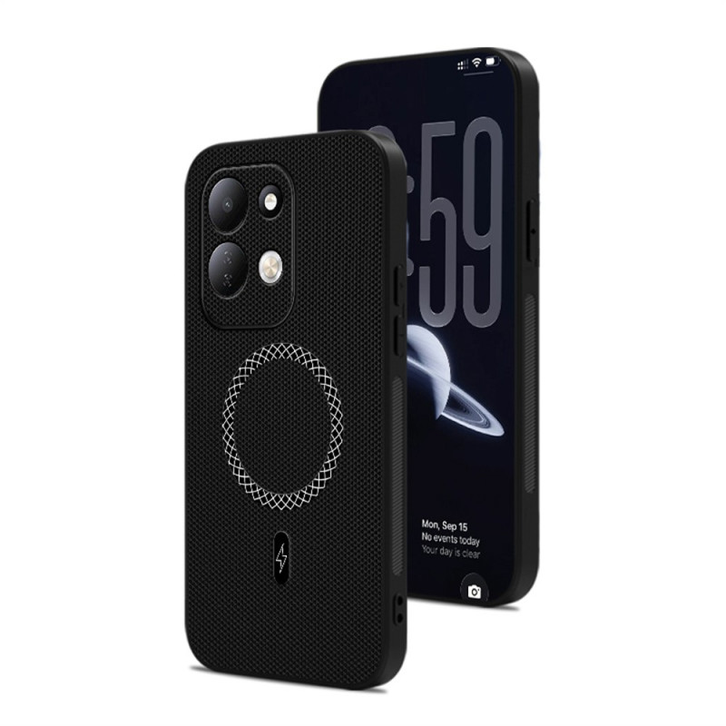 Xiaomi Redmi 17 5G / 4G-hoesje met driehoekig patroon