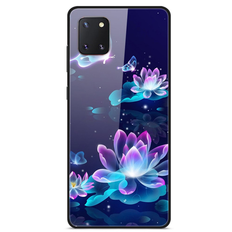 Lotus-hoesje van gehard glas voor de Samsung Galaxy Note 10 Lite