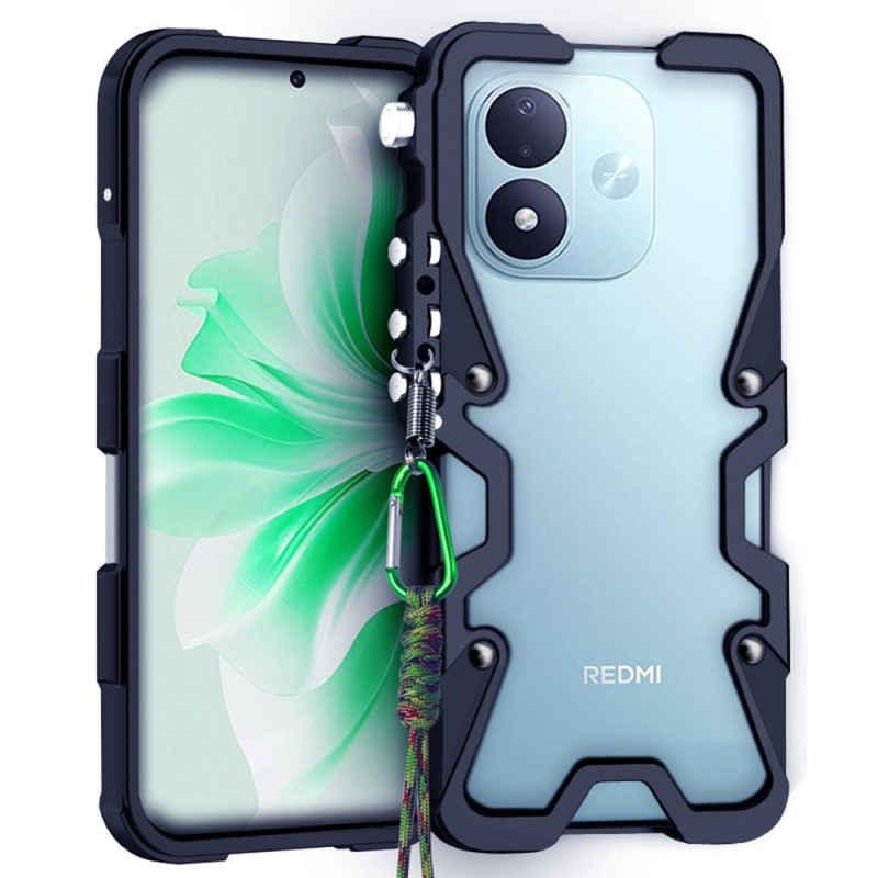 Xiaomi Redmi Note 17 5G / 4G-hoesje van aluminium met polsbandje