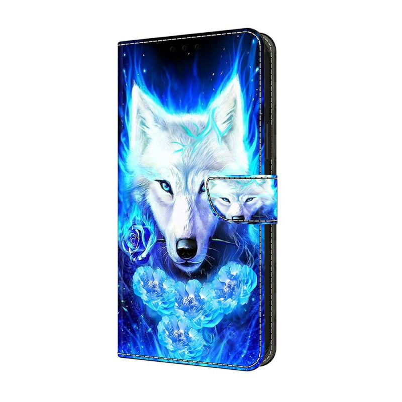 Hoesje voor Xiaomi Redmi Note 17 5G / 4G – Witte wolf