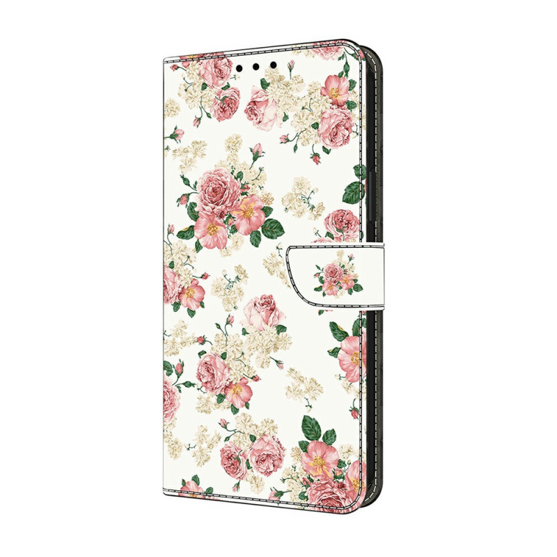 Hoesje voor Xiaomi Redmi Note 17 5G / 4G met vintage bloemenmotief
