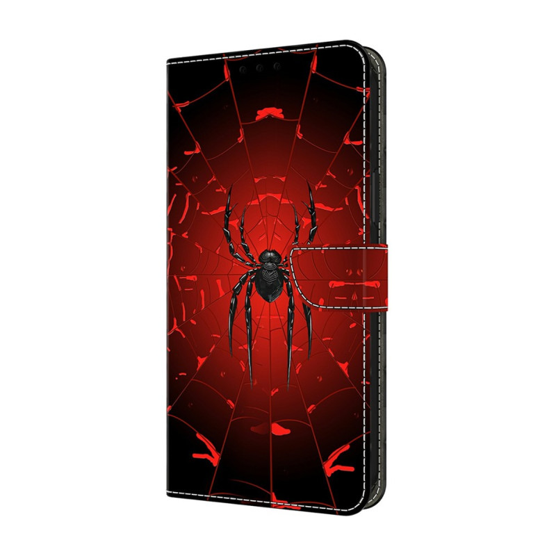 Xiaomi Redmi Note 17 5G / 4G-hoesje met spinnenmotief