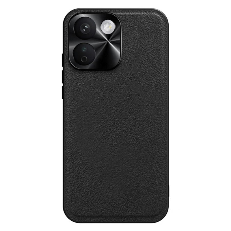 Xiaomi Redmi Note 17 Pro Max 5G-hoesje van kunstleer met metalen camerakader