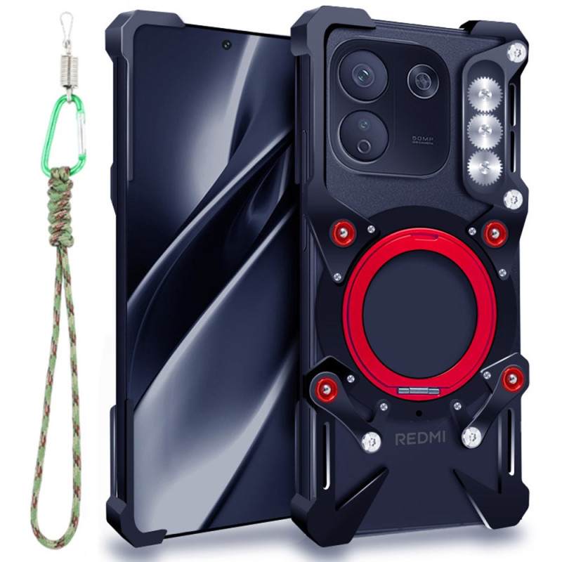 Magnetische bumper voor de Xiaomi Redmi Note 17 Pro Max 5G met 360°-bevestigingsring