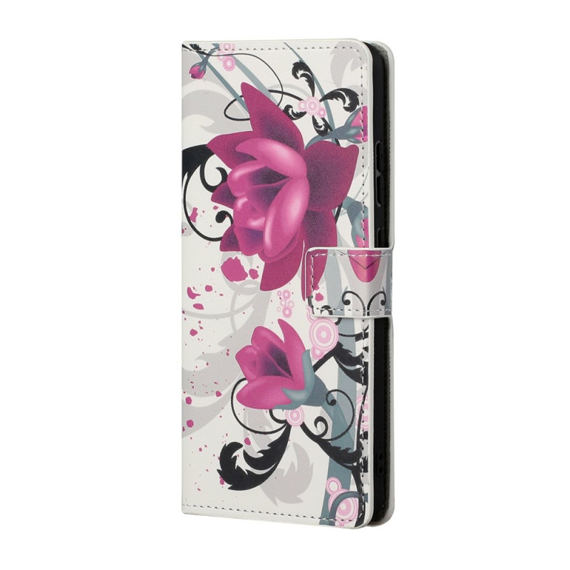 Hoesje voor Xiaomi Redmi Note 17 Pro Max 5G Tropical Flowers