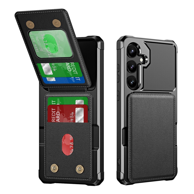 Samsung Galaxy S26 FE-hoesje met flip en kaarthouders (4 kaarten)
