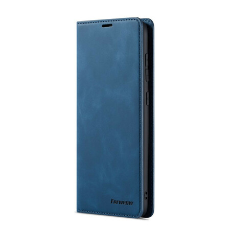 Flip cover Samsung Galaxy A70 Leder Effect VOORWENW