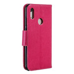 Hoesje Huawei Y6 2019 Vlinders en Schuine Flap Hoesje Huawei Y6 2019 Vlinders en Schuine Flap