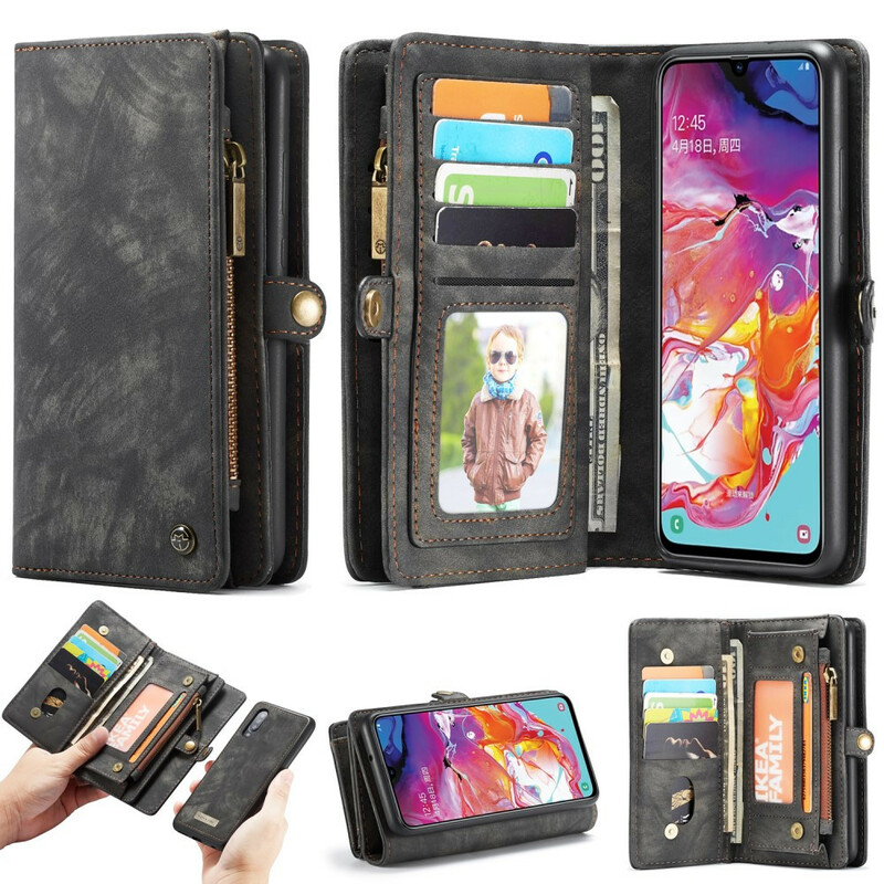 Hoesje Samsung Galaxy A70 CASEME Afneembare Cover