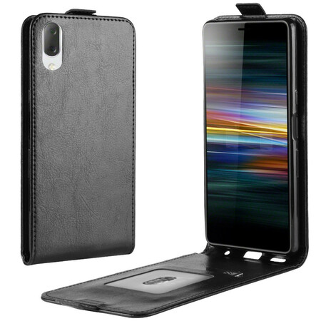 Sony Xperia L3 opvouwbaar lederen effect case