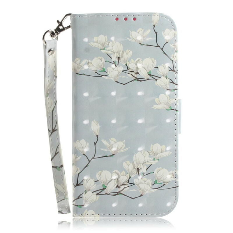 Xiaomi Mi A3 Strap Bloem Boom Hoesje