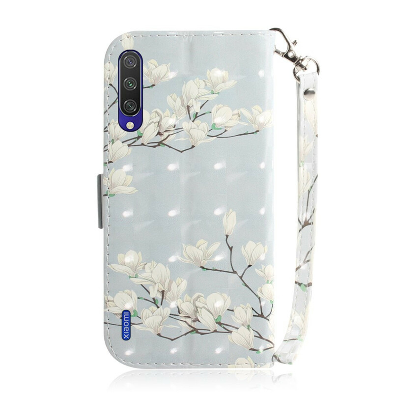 Xiaomi Mi A3 Strap Bloem Boom Hoesje