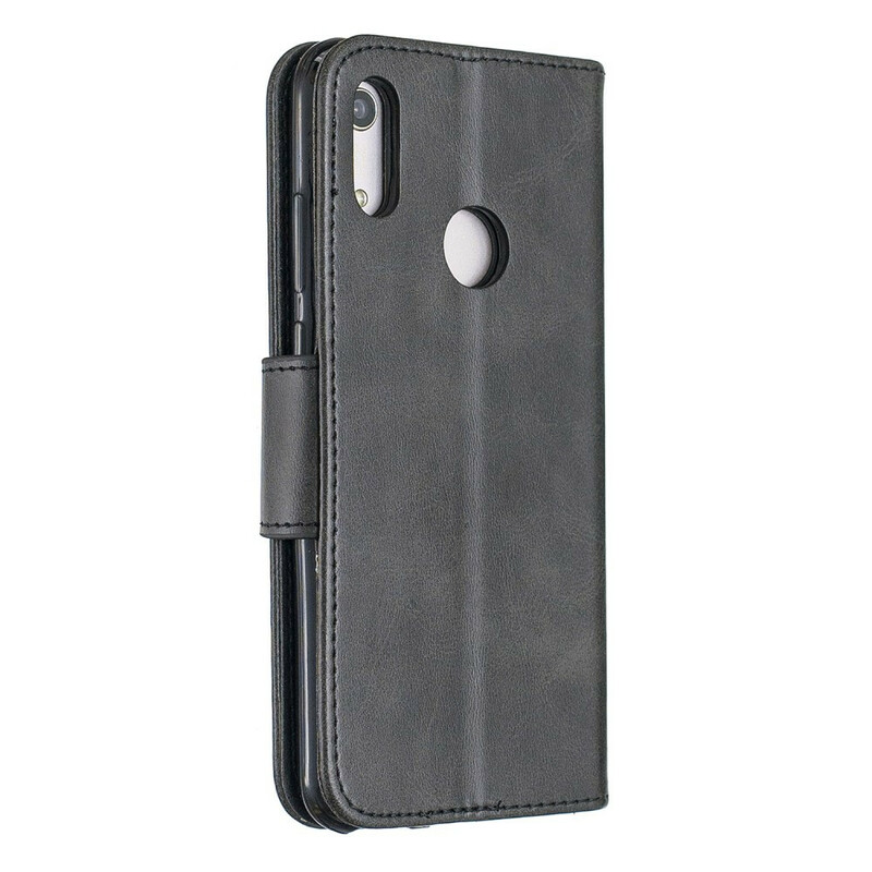 Hoesje Huawei Y6 2019 Gladde Schuine Flap