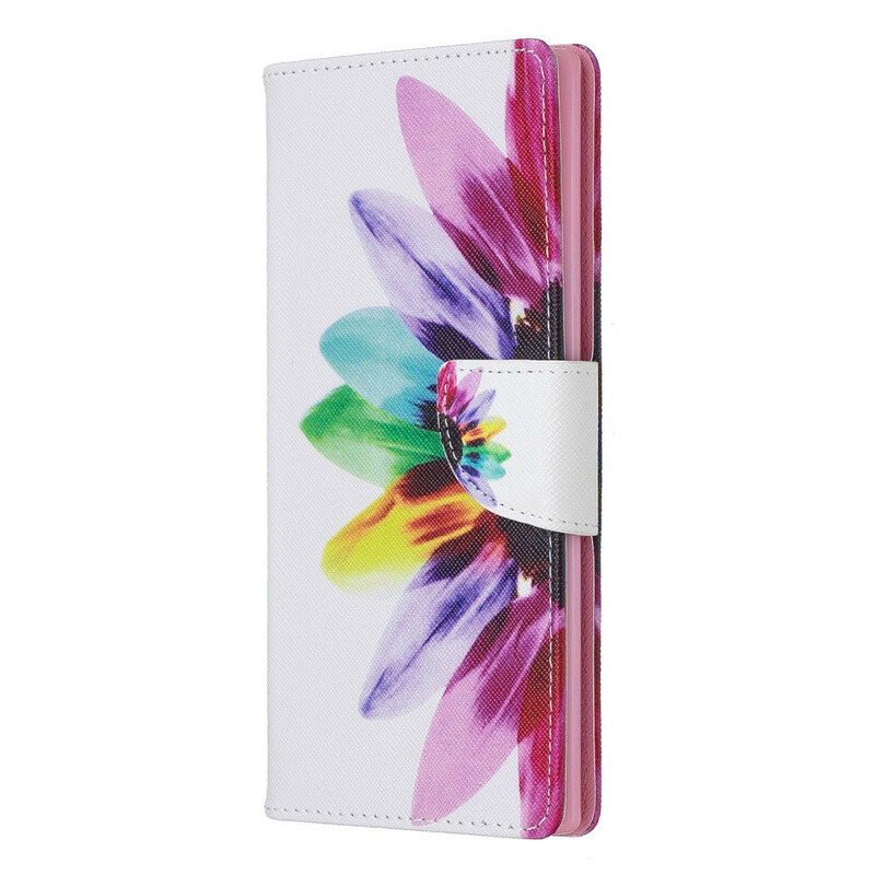 Samsung Galaxy Note 10 Plus aquarel bloem case