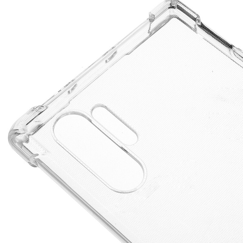 Samsung Galaxy Note 10 Plus Transparante Shell versterkte hoeken