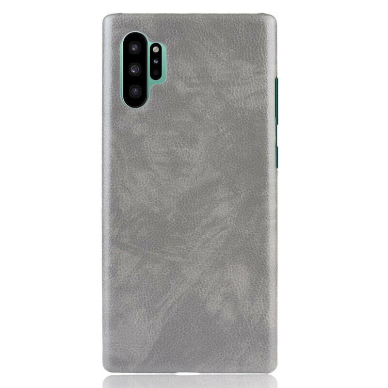 Samsung Galaxy Note 10 Plus Lederen Hoesje Klassiek Lychee Effect