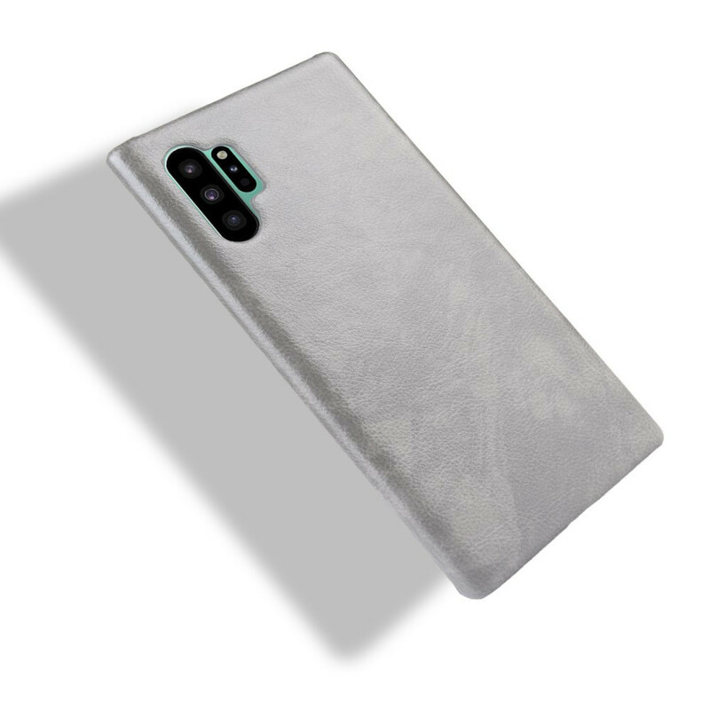 Samsung Galaxy Note 10 Plus Lederen Hoesje Klassiek Lychee Effect