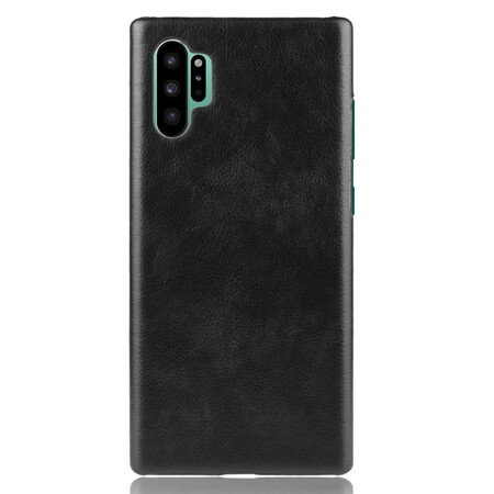 Samsung Galaxy Note 10 Plus Lederen Hoesje Klassiek Lychee Effect
