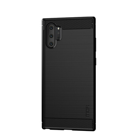 Samsung Galaxy Note 10 Plus Geborsteld Koolstofvezel Hoesje MOFI