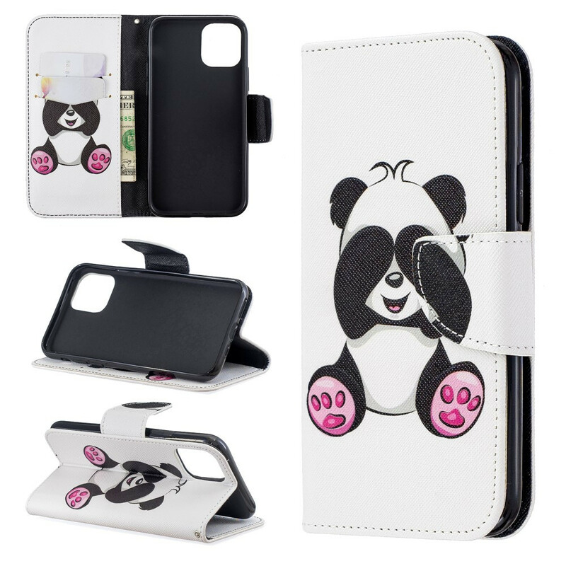 Hoesje iPhone 11 Panda Fun