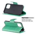 Hoesje voor iPhone 11 Vlinder bedrukt sleutelkoord