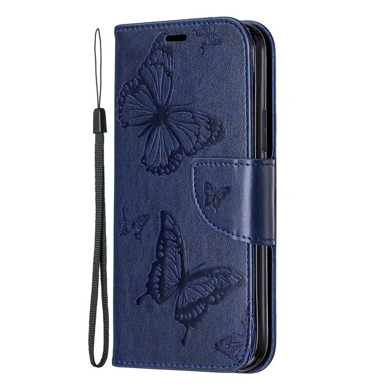 Hoesje voor iPhone 11 Vlinder bedrukt sleutelkoord Hoesje voor iPhone 11 Vlinder bedrukt sleutelkoord