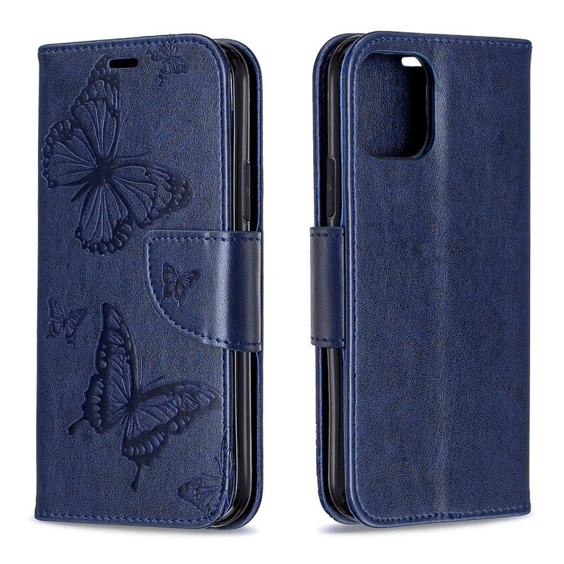 Hoesje voor iPhone 11 Vlinder bedrukt sleutelkoord Hoesje voor iPhone 11 Vlinder bedrukt sleutelkoord