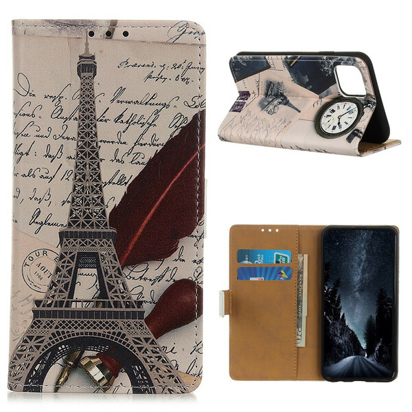 Case iPhone 11R Eiffeltoren Dichter