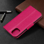 Hoes voor iPhone 11R Vlinder bedrukte sleutelkoord