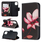 Hoesje iPhone 11R Bloem Roze