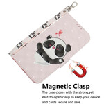 iPhone 11R Panda Liefdesbandje Case