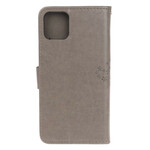 Beschermhoes voor iPhone 11R Boom en Uilen met riem Beschermhoes voor iPhone 11R Boom en Uilen met riem
