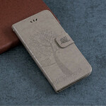 Beschermhoes voor iPhone 11R Boom en Uilen met riem Beschermhoes voor iPhone 11R Boom en Uilen met riem