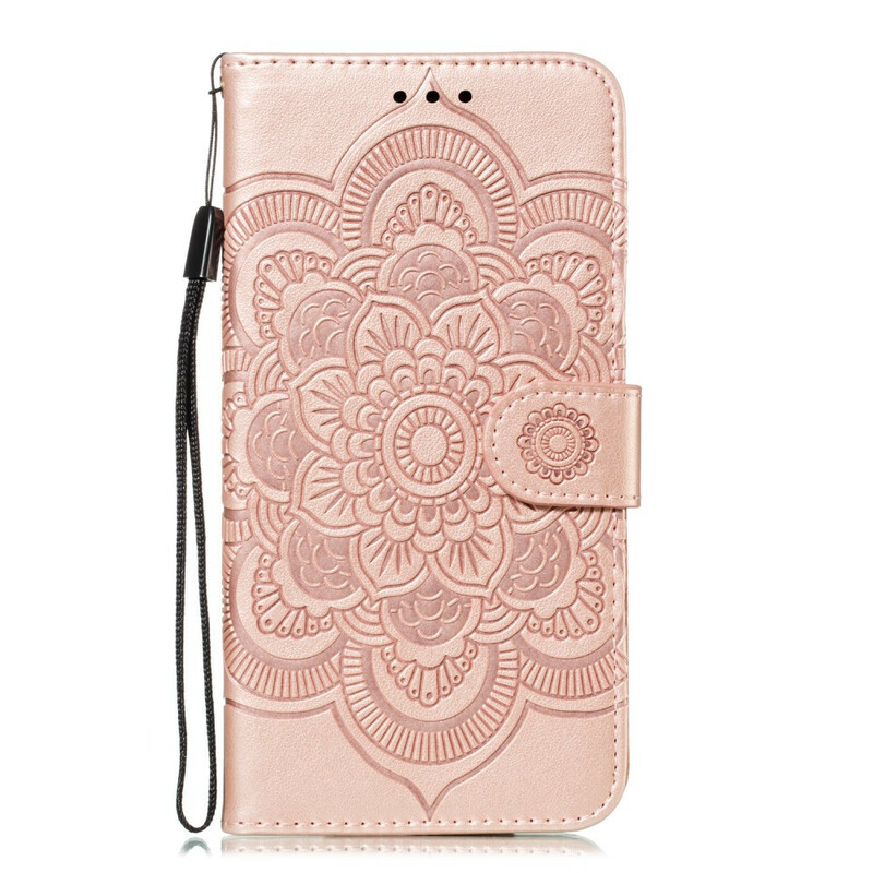 Case iPhone 11 Max Volledige Mandala met riem