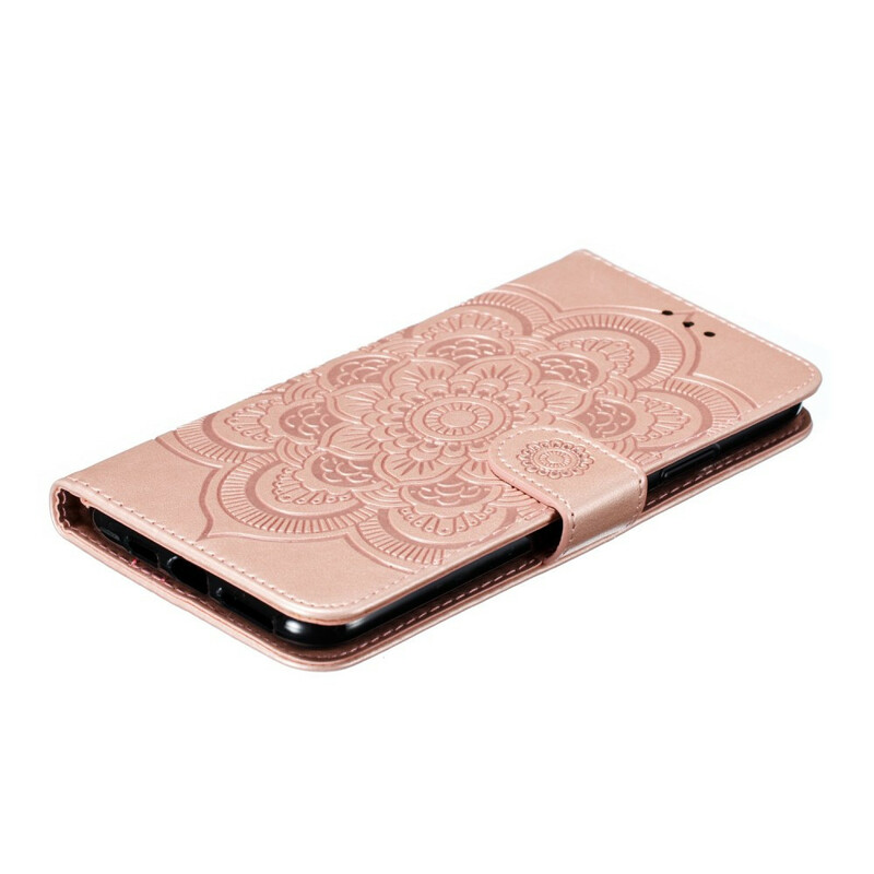 Case iPhone 11 Max Volledige Mandala met riem