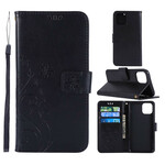 Hoesje iPhone 11 Max Vlinders in Bloemen